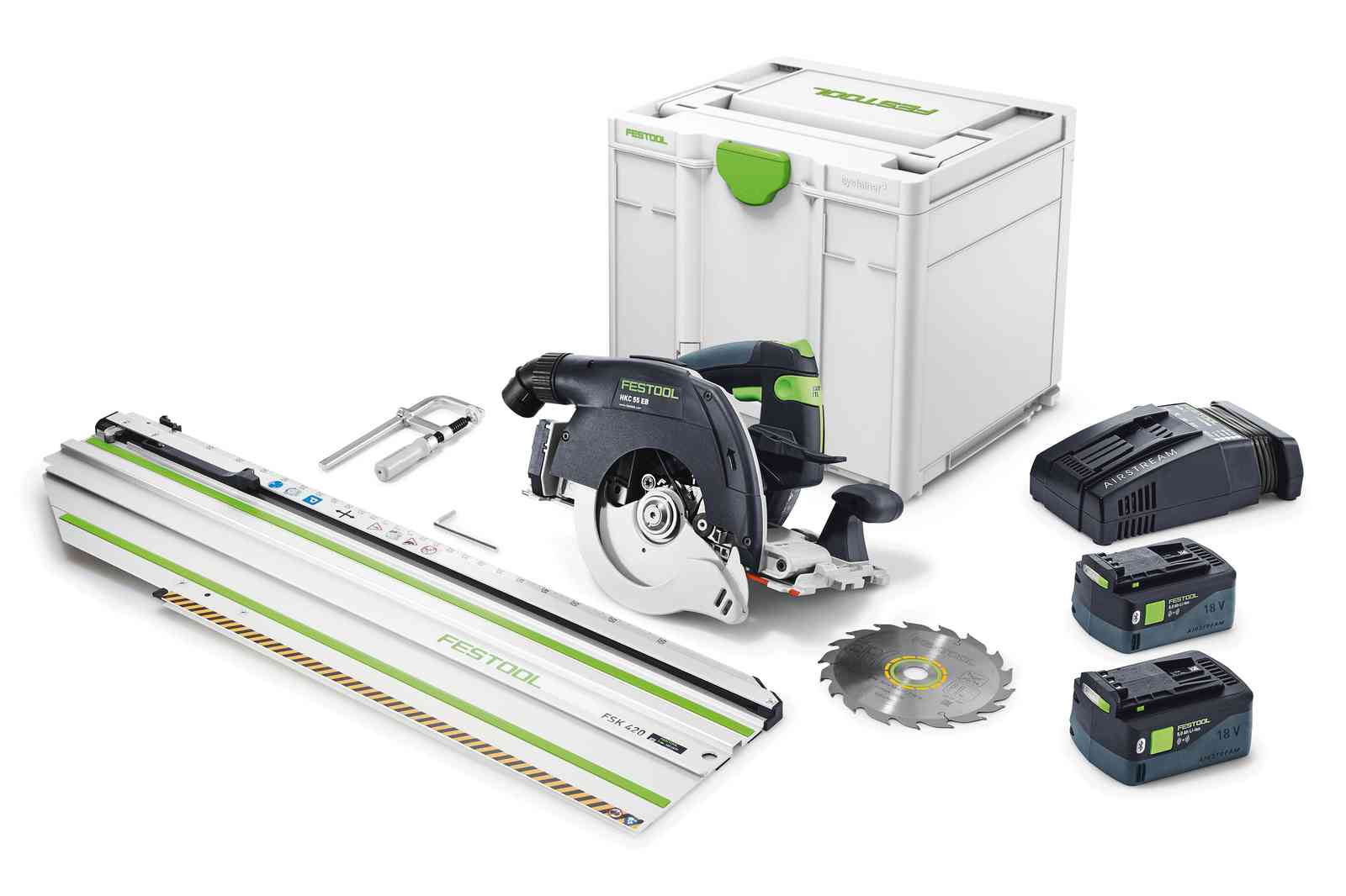 FESTOOL Akku-Handkreissäge HKC 55 5,0 EBI-Set-FSK 420 577675