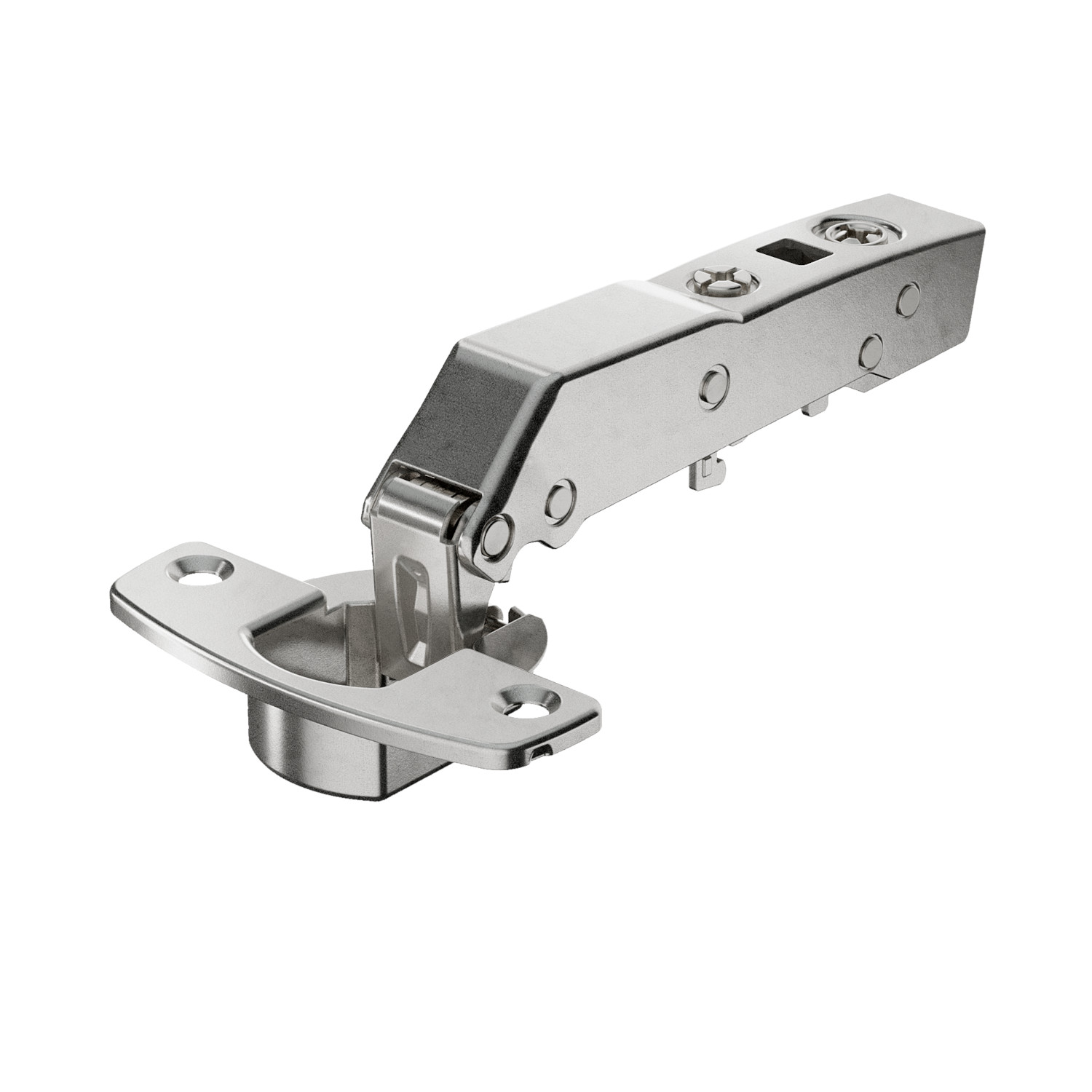 HETTICH Sensys Winkelscharnier W45 ohne integrierte Dämpfung (Sensys 8639 W45), vernickelt, 9088102