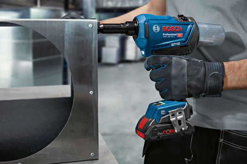 BOSCH Akku-Nietpistole GRG 18V-16 C in L-BOXX