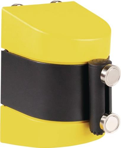 EICHNER Gurtkassette gelb f.Gurt-L.4,6m gelb/schwarz beids.magn.