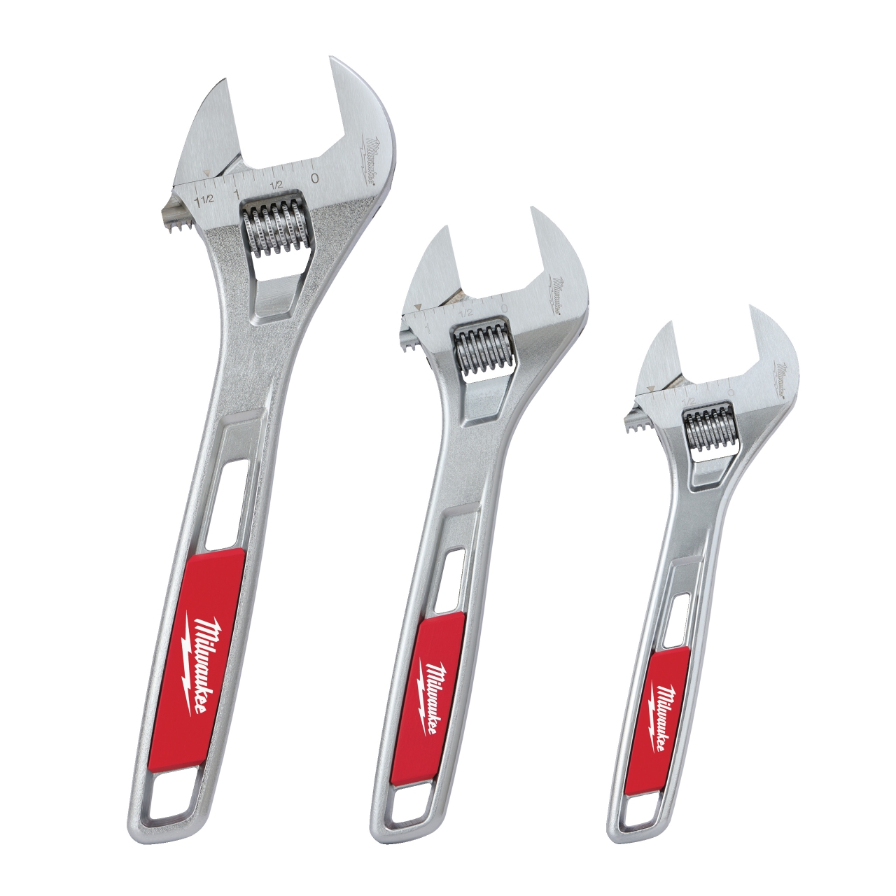 MILWAUKEE 150 mm, 200 mm, 250 mm Rollgabelschlüssel Set 3-teilig