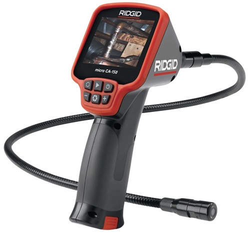 RIDGID Inspektionskamera micro CA-150 3,5 Zoll 320x240 17mm LED 4 Kabel-L.900mm RIDGID