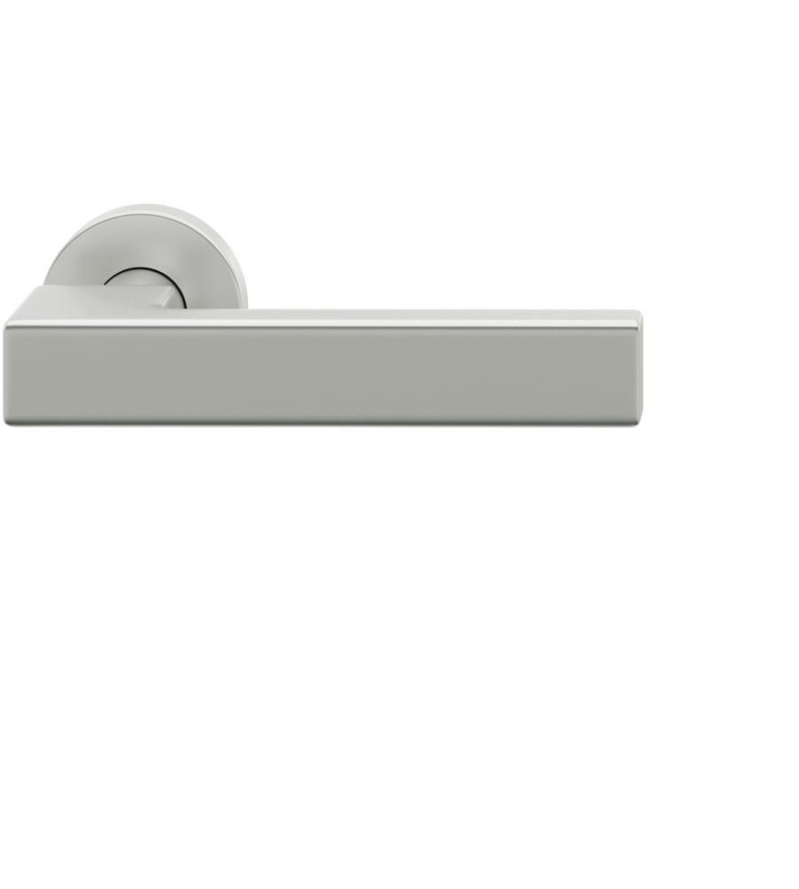 FSB Drücker-Halbgarnitur ohne Schlüsselrosette 70 1183, eckig, VK 8 mm, Aluminium