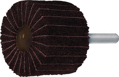 TECWERK Fächerschleifer Ø60xH30mm K.150/AFINE Kombi Vlies/Korund Schaft-D.6mm TECWERK