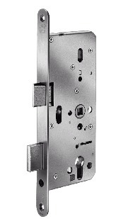 BKS FH-Einsteckschloss B 2340, rund, 9/72 mm, Edelstahl