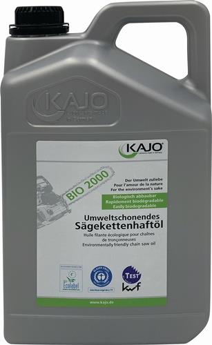 KAJO Sägekettenhaftöl BIO 2000 52 mm²/s (bei 40GradC) 5l Kanister KAJO