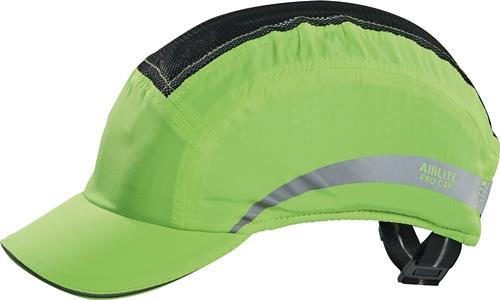 PRO FIT Anstoßkappe X! 9500 54-64cm neongelb Schirmlänge 5cm EN 812:2012 PRO FIT