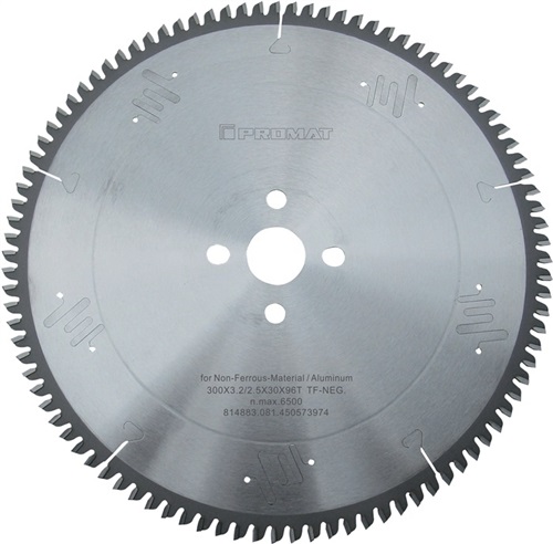 PROMAT Präzisionskreissägeblatt AD 250mm Z.80 neg.Bohr.30 Schnitt-B.3,2mm HM PROMAT