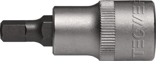 TECWERK Steckschlüsseleinsatz 1/2 Zoll Innen-6-kant SW 7mm L.55mm TECWERK