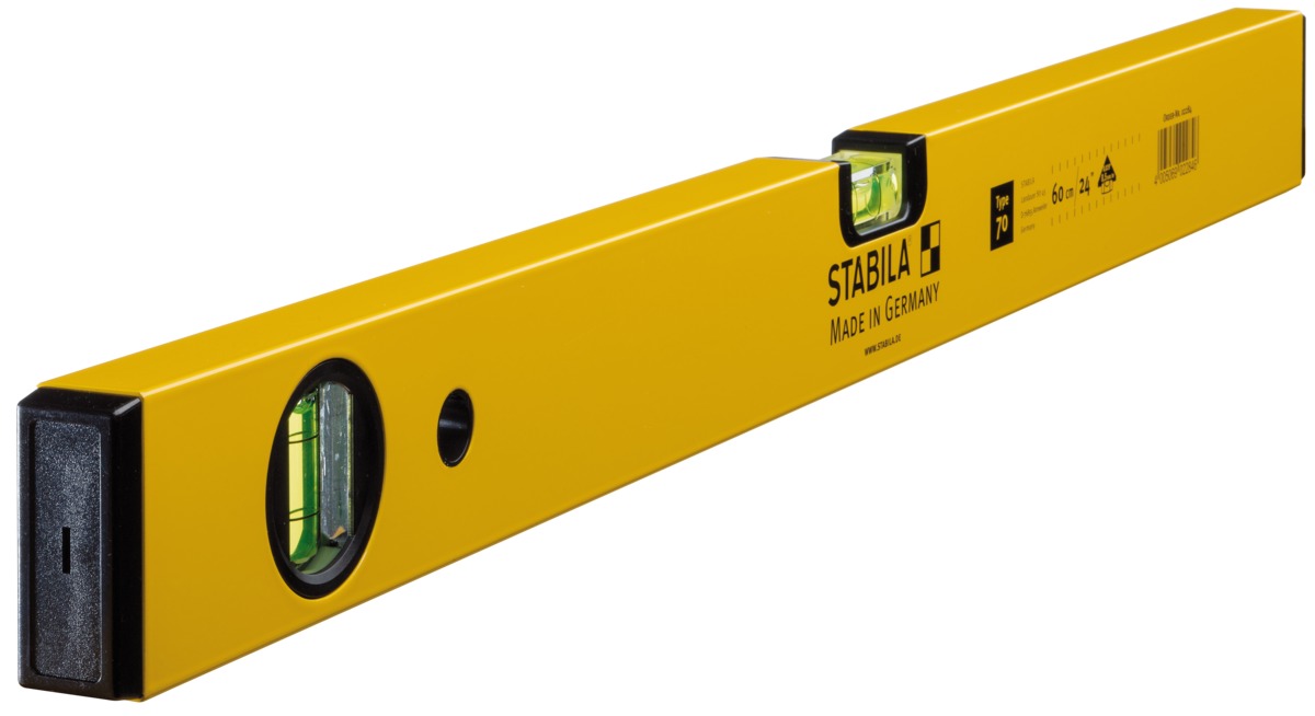 STABILA Wasserwaage Type 70, 60 cm