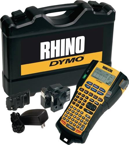 DYMO Beschriftungsgerät Rhino 5200 Schriftbandbreiten 6,9,12,19mm DYMO