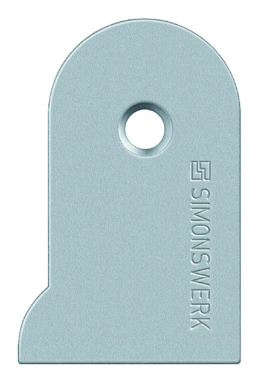 SIMONSWERK Abdeckplatte für Aufnahmeelement TECTUS® TE 540/640 3D A8 Radius