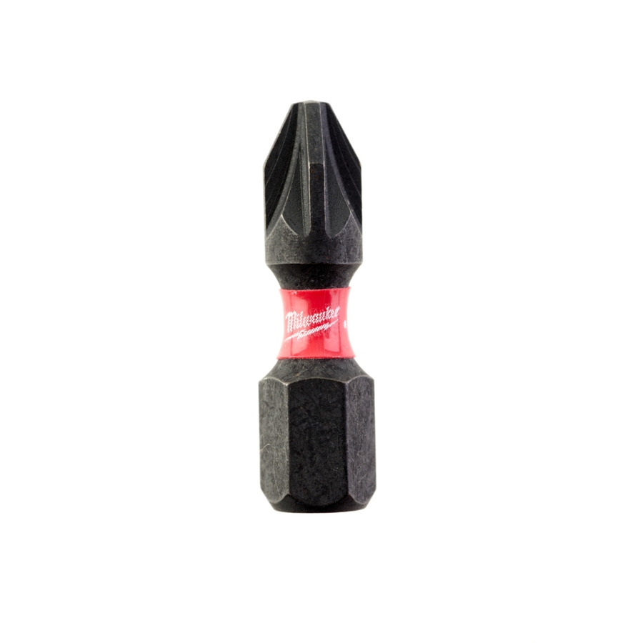 MILWAUKEE PZ2 / 25 mm Schrauberbit SHOCKWAVE (25er Pack)