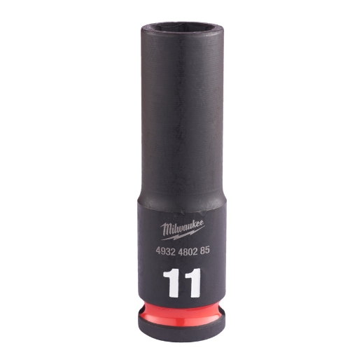 MILWAUKEE 11 x 65 mm SHOCKWAVE Schlagnuss 3/8" lang