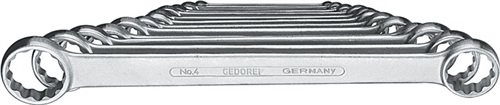 GEDORE Doppelringschlüsselsatz 4-8 8-tlg.SW 6-22mm ger.GEDORE