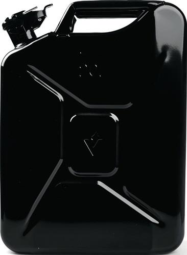 VALPRO Kraftstoffkanister 20l Schwarz RAL 9005 Stahlbl.0,9mm L345xB165xH470mm VALPRO