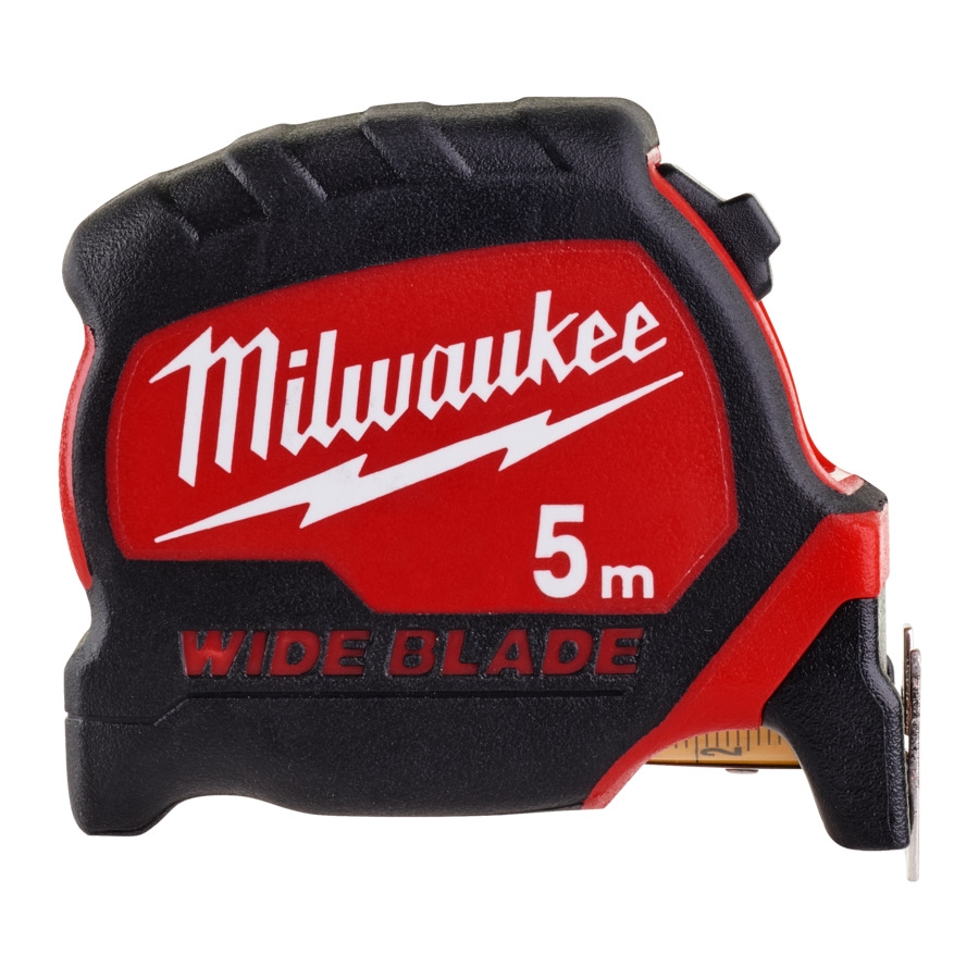MILWAUKEE nicht-magnetisch, 33 mm breites Band Premium-Bandmaß breit 5 m