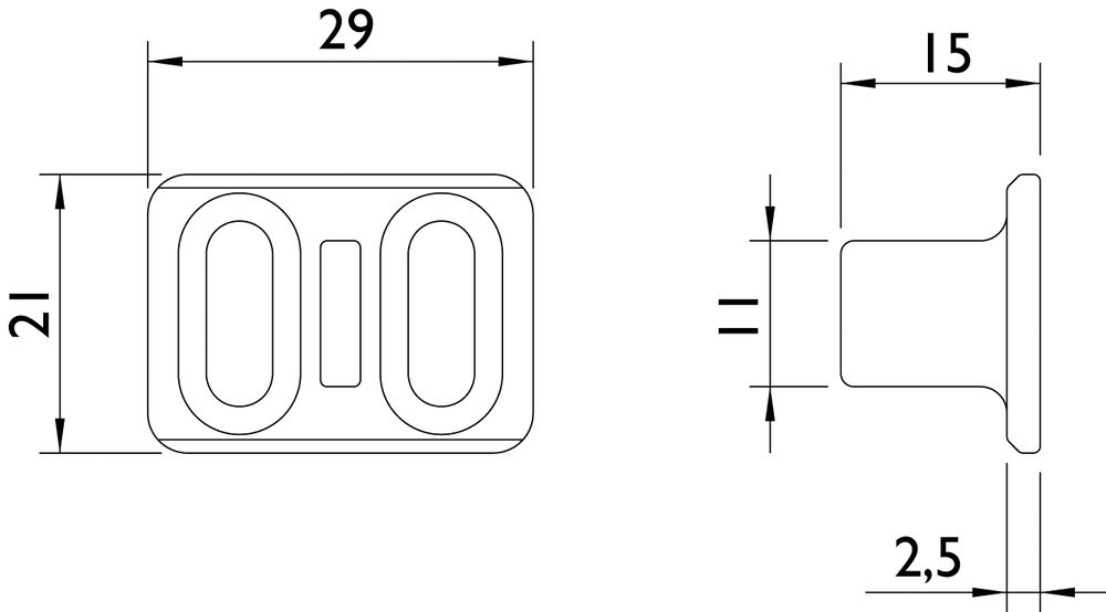 HERMAT Einzugsdämpfung Komplettset SAN REMO 9170.80Ö/SAFE/CLOSE