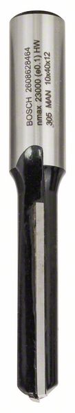 BOSCH Nutfräser Standard for Wood, 12 mm, D1 10 mm, L 40 mm, G 81 mm