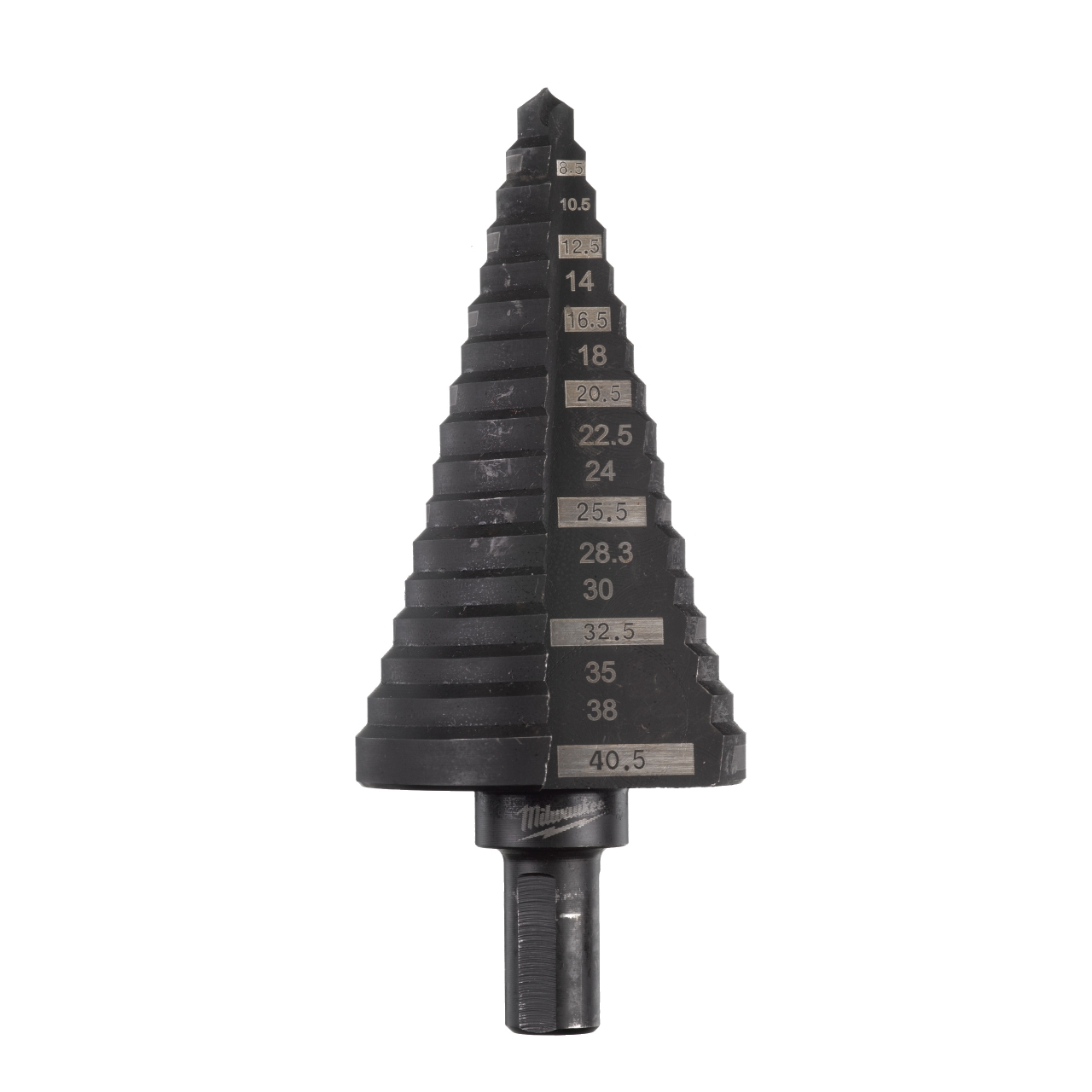 MILWAUKEE 6 bis 40,5 mm, 1,5-3 mm Stufen Stufenbohrer