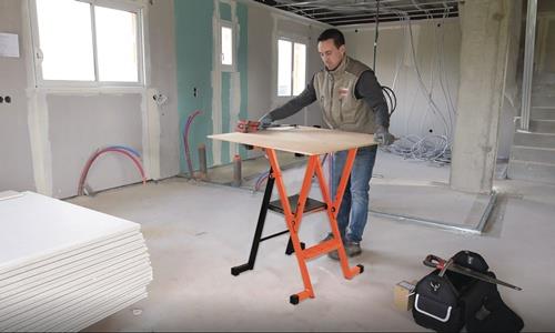 MONDELIN Trittleiter MULTI-X Stufen 2 Plattform-H.470mm MONDELIN