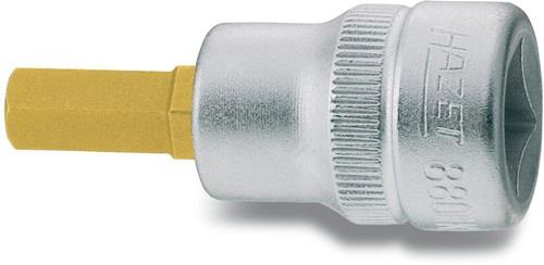 HAZET Steckschlüsseleinsatz 8801K 3/8 Zoll 6-kant SW 4mm L.43,5mm HAZET