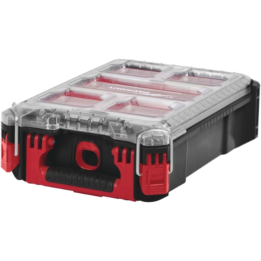 MILWAUKEE 250 x 380 x 120 mm PACKOUT Organiser Compact, inkl. Sortierboxen