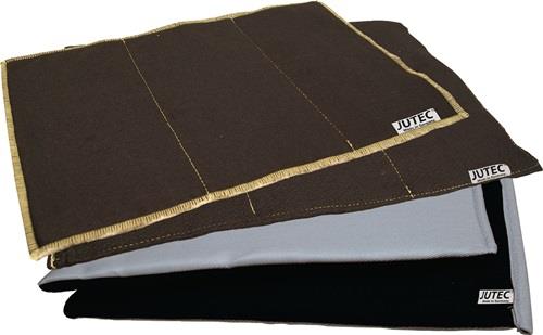 JUTEC Flammschutzmatte Trockenmatte als Lötunterlage m.Aluverstärk. L330xB500xH5ca.mm