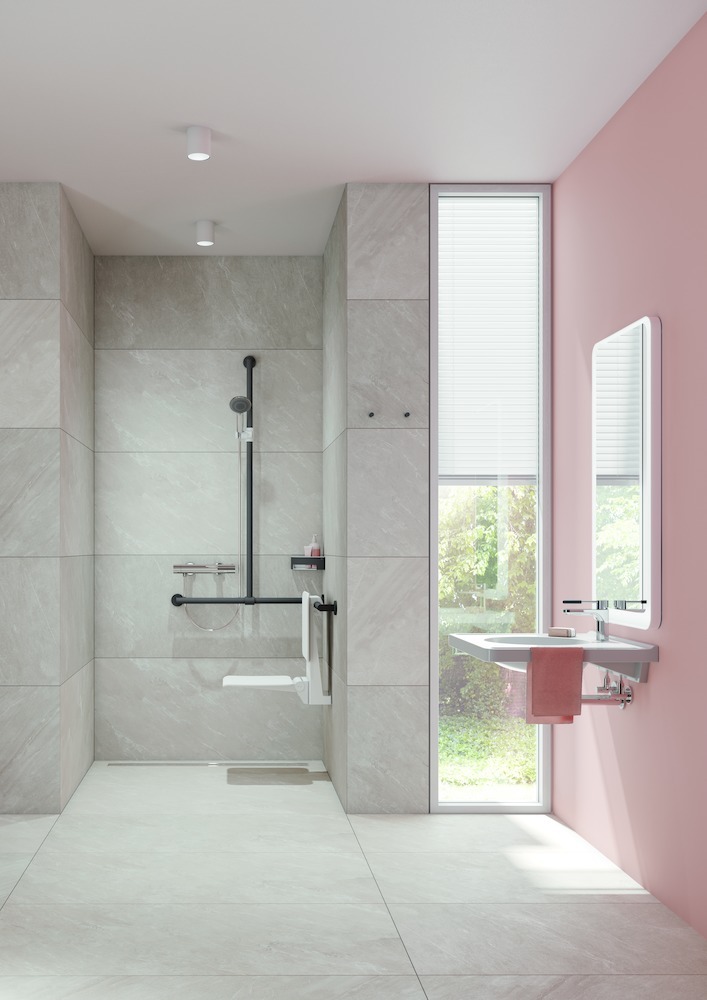 HEWI Wandhaken 162.90.01060, Polyamid, 162.90.01060 DC