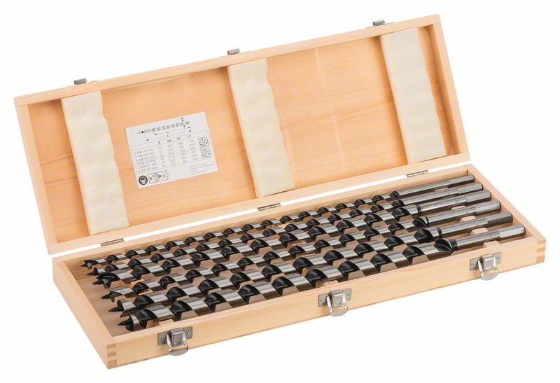 BOSCH Schlangenbohrer-Set, 6-teilig, 10 - 20 mm, 360 mm, 450 mm