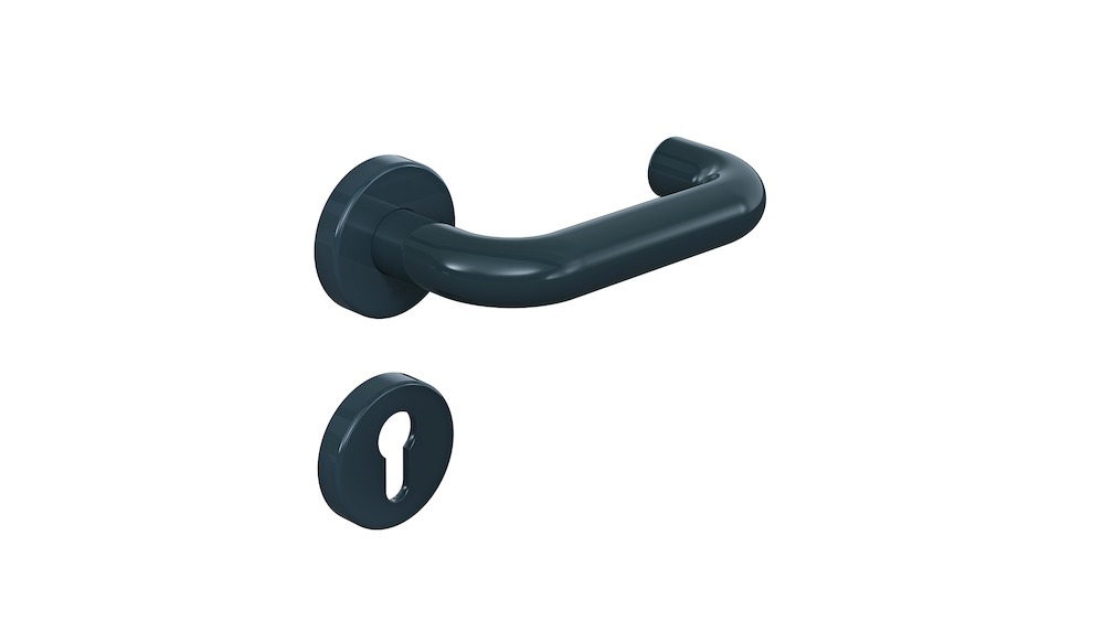 HEWI Drückergarnitur mit Rosetten 111R01.230, VK 8/10 mm, Polyamid, 111R01.230 92