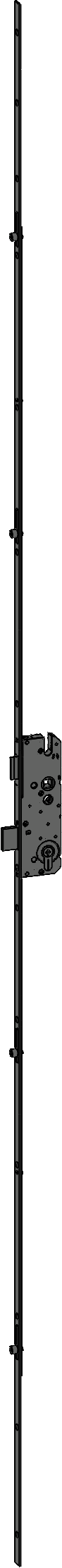 WINKHAUS Mehrfachverriegelung STV F1660 R4, 10/92, umstellbare Falle, Stahl