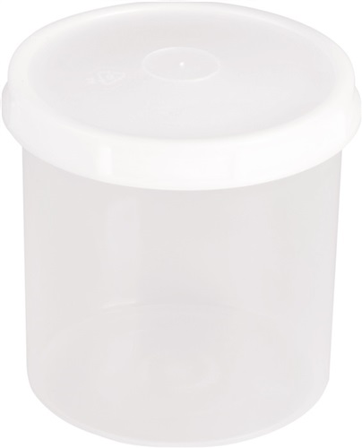HÜNERSDORFF Dose 1000ml m.Schraubdeckel rd.natur H126xD125mm HÜNERSDORFF