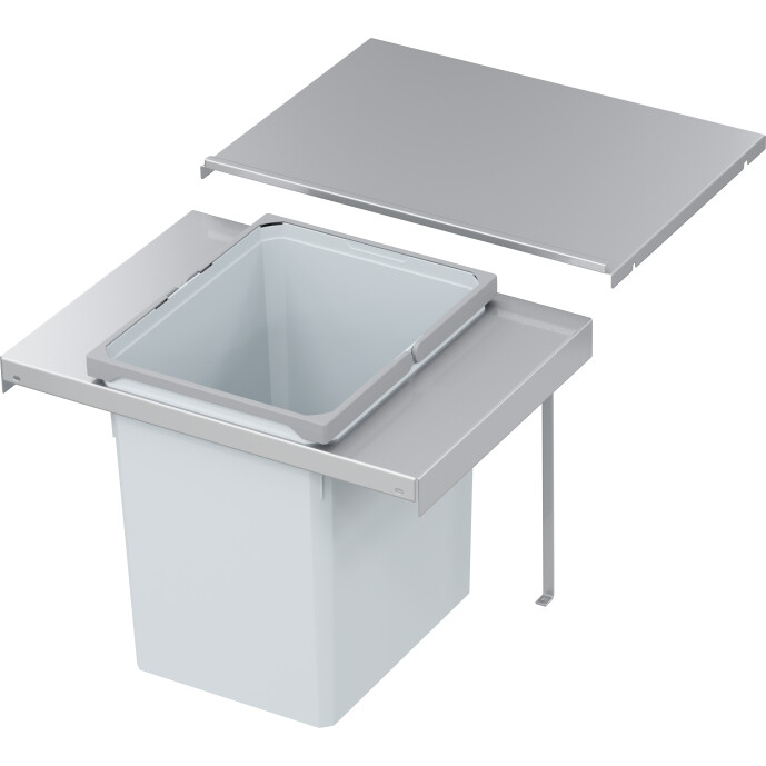 Abfalltrennsystem, ENVI-FLEX PRO, 600er/H426, 1x39 l, hellgrau Vauth Sagel