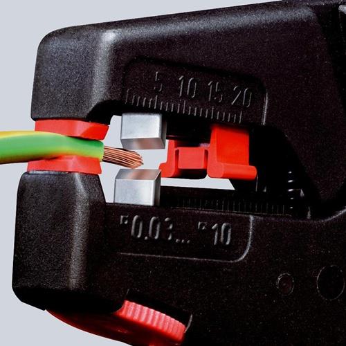 KNIPEX Automatikabisolierzange L.200mm 0,03-10 (AWG 32-7) mm² KNIPEX KNIPEX Automatikabisolierzange L.200mm 0,03-10 (AWG 32-7) mm² KNIPEX