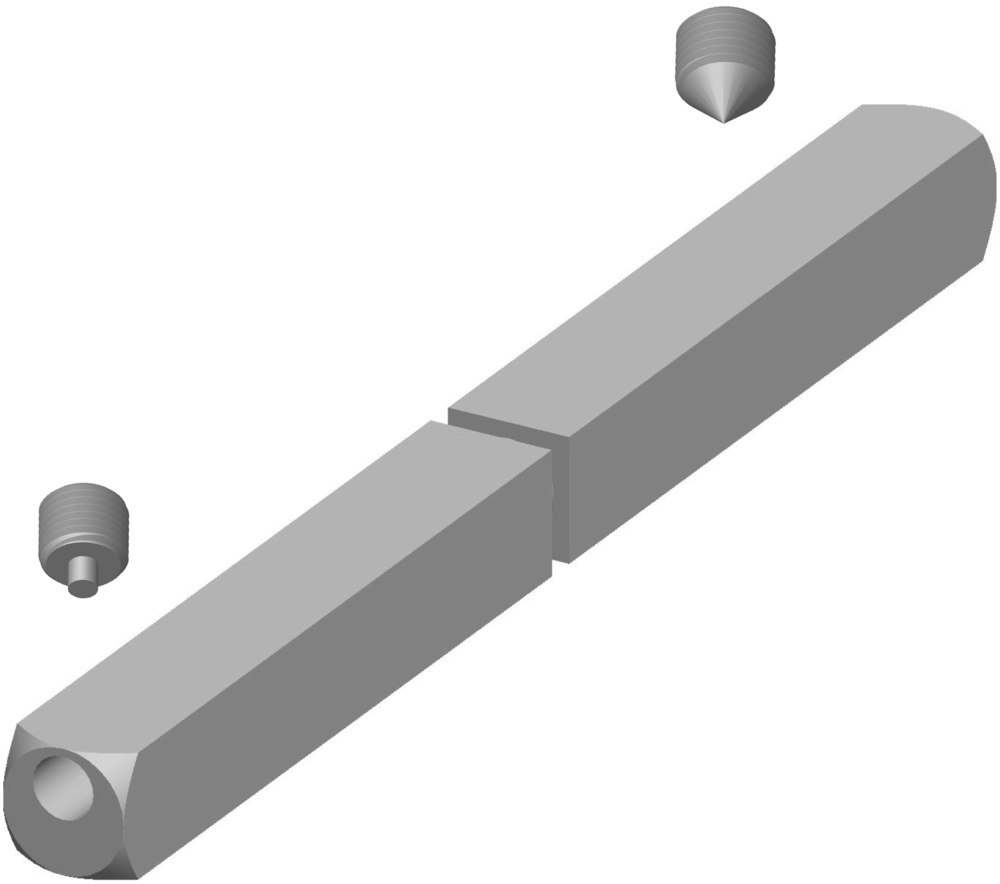 HERMAT Antipanikstift 4017.P, 113 mm, 9 mm