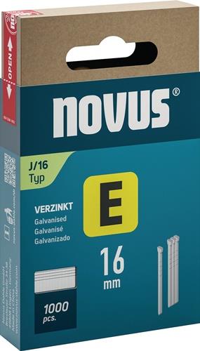 NOVUS Nägel E Typ J L.16mm Draht-B.1,2mm m.Kopf 1000 St.NOVUS