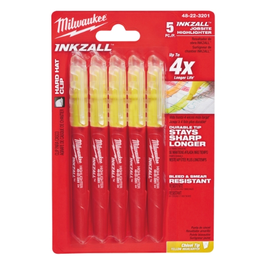MILWAUKEE gelb INKZALL Leuchtmarker