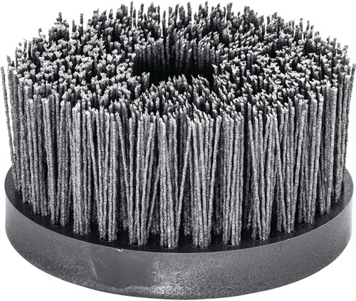 LESSMANN Tellerbürste D.130mm M14 SiC Schleifborsten K.80 2500min-¹ LESSMANN
