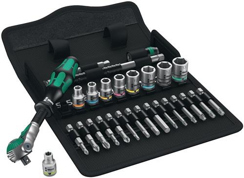 WERA Steckschlüsselsatz 8100 SA 6 28-tlg.1/4 Zoll SW 5-13mm Z.72 6KT WERA WERA Steckschlüsselsatz 8100 SA 6 28-tlg.1/4 Zoll SW 5-13mm Z.72 6KT WERA