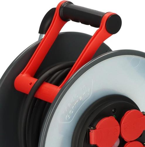 BRENNENSTUHL Kabeltrommel SC 4100 40m H07RN-F 3x1,5mm² 290mm 4 Stahlbl.isol.IP44 BRENNENSTUHL