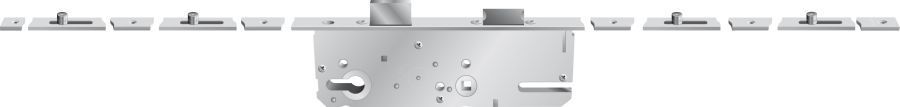 HSS HS-SET 8092SL PZW 55-92-1 | Hauptschlossset | Türbeschläge
