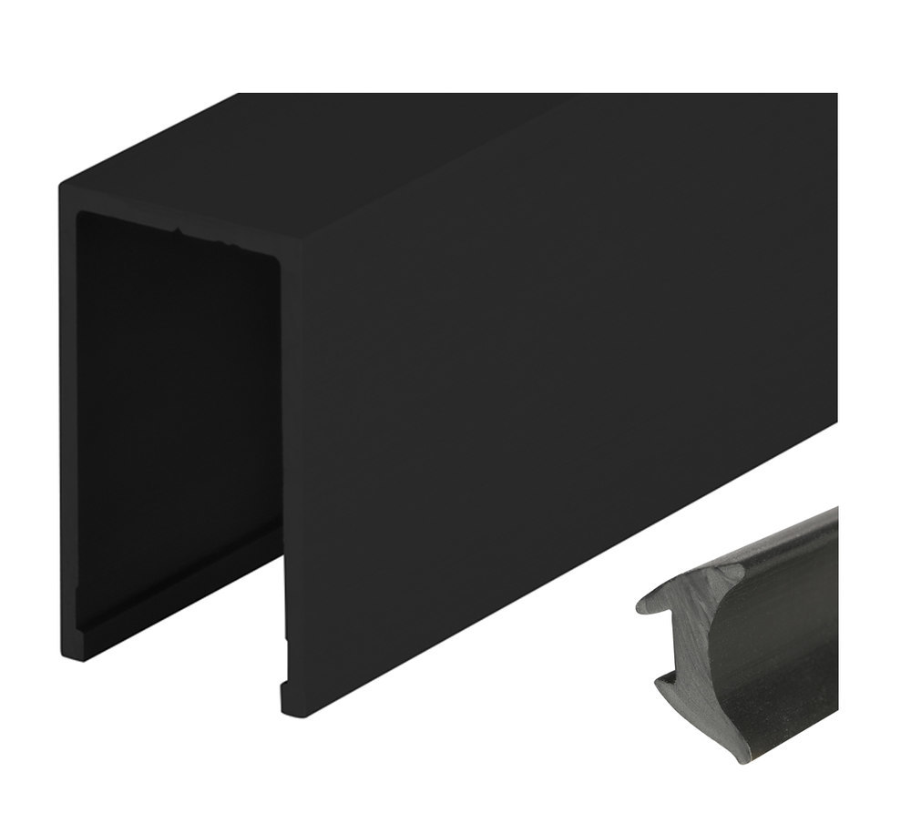 HERMAT Trennwand-Deckenprofil 6958, Aluminium