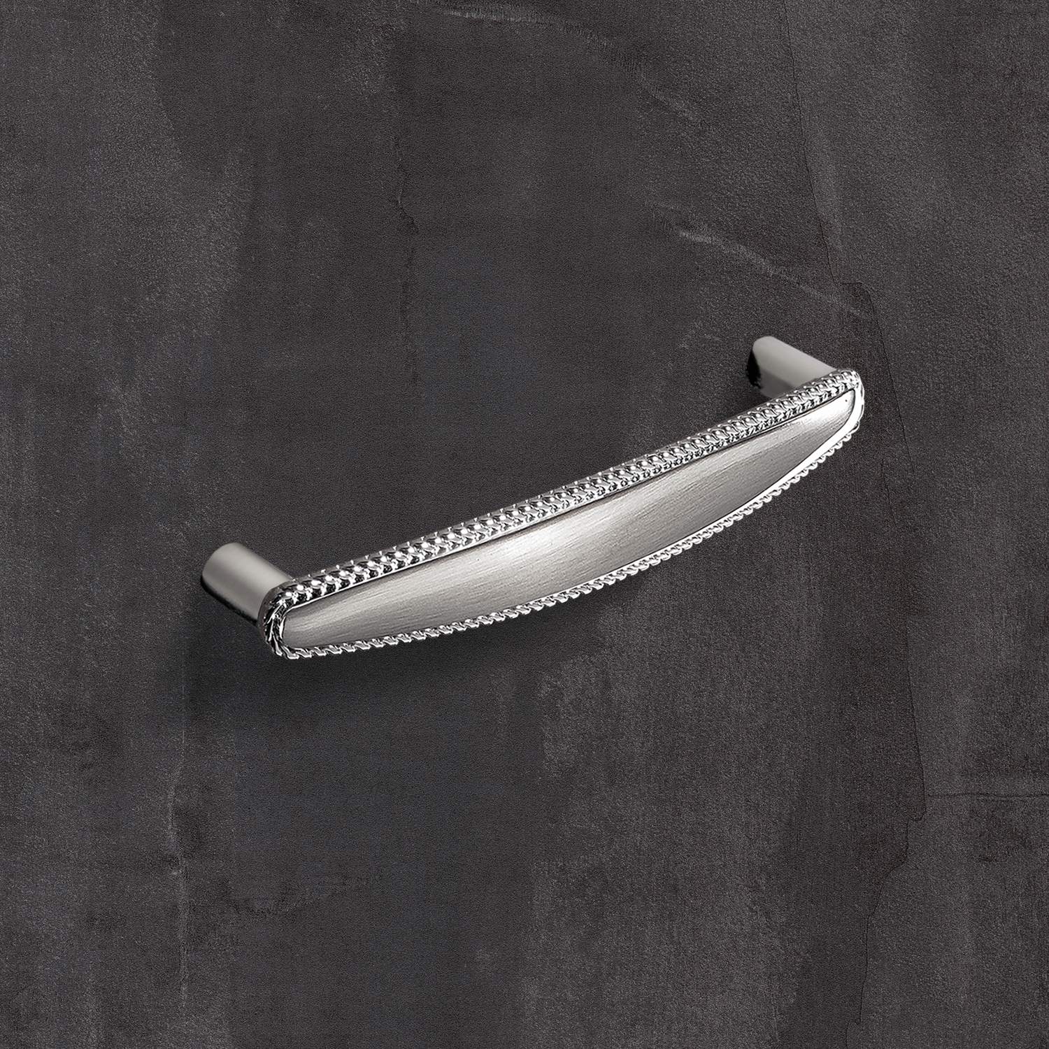 HETTICH Griff Savelli, •–• 128, L 140 mm, B 18 mm, H 29 mm, Edelstahl Optik gebürstet, 9113483 HETTICH Griff Savelli, •–• 128, L 140 mm, B 18 mm, H 29 mm, Edelstahl Optik gebürstet, 9113483