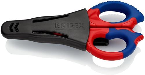 KNIPEX Elektriker-/Handwerkerschere L.155mm 2-K.-Hüllen KNIPEX