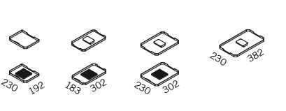 ENVI-Bio-Deckel 230x192 mm, lavagrau Vauth Sagel