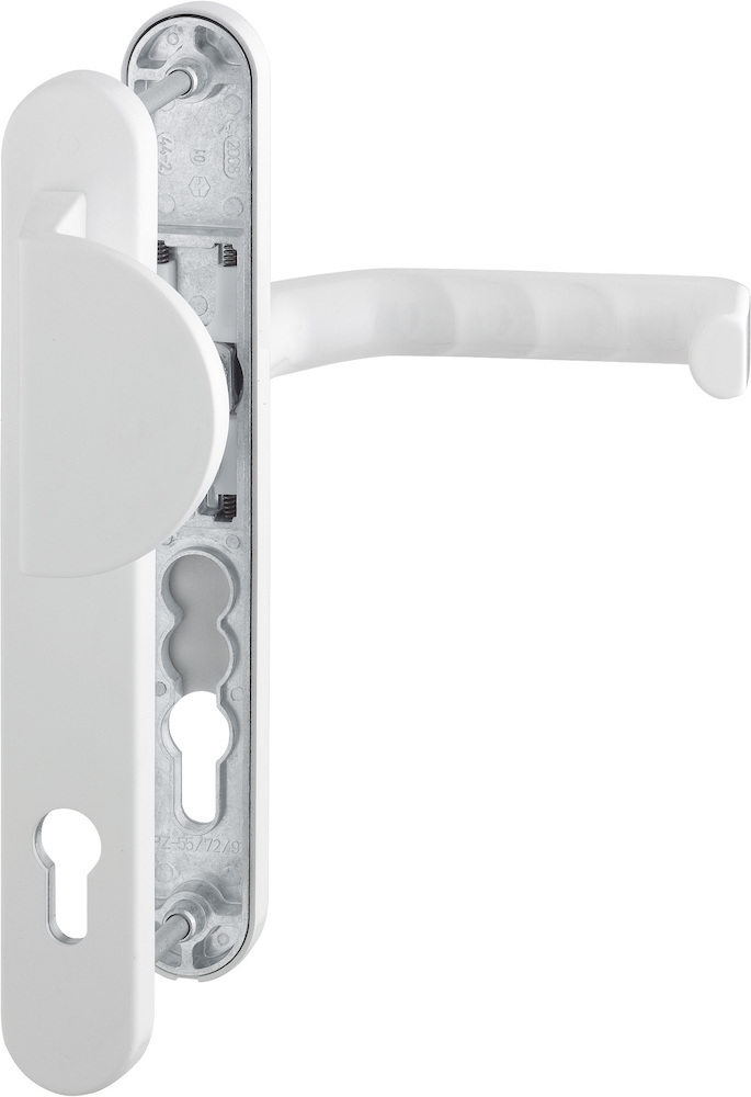 HOPPE® Wechselgarnitur mit Schmalschild Liverpool 554/3357N/1313G, Aluminium, 2896390
