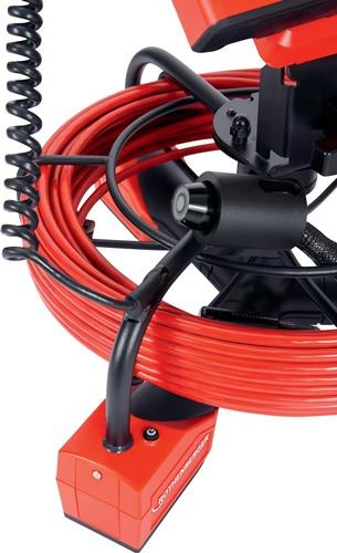 ROTHENBERGER Inspektionskamera ROCAM mini HD-Set CAS Kamerakopf-D.25mm Kabel-D.7mm 0-110mm