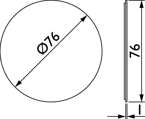 HERMAT Hinweisschild 3730, Edelstahl