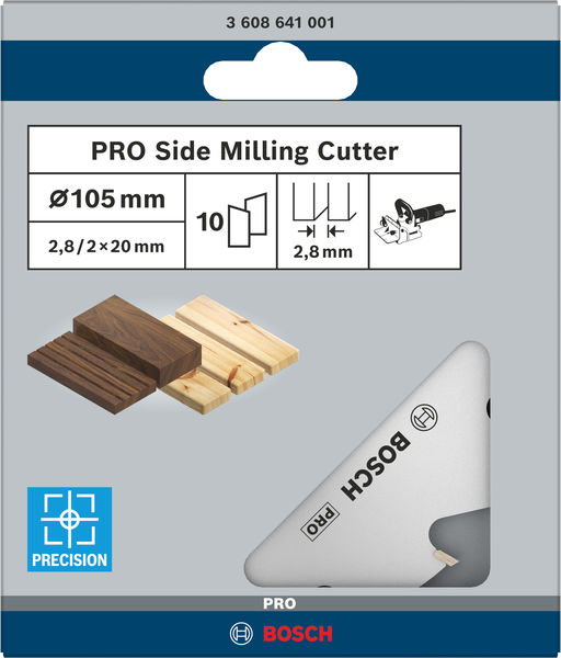 BOSCH Scheibenfräser, 10, 20 mm, 2,8 mm